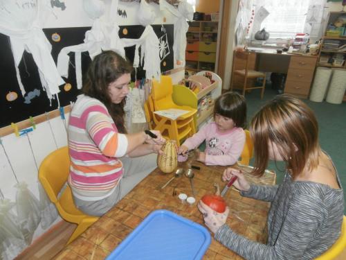 MŠ - Dlabání dýní